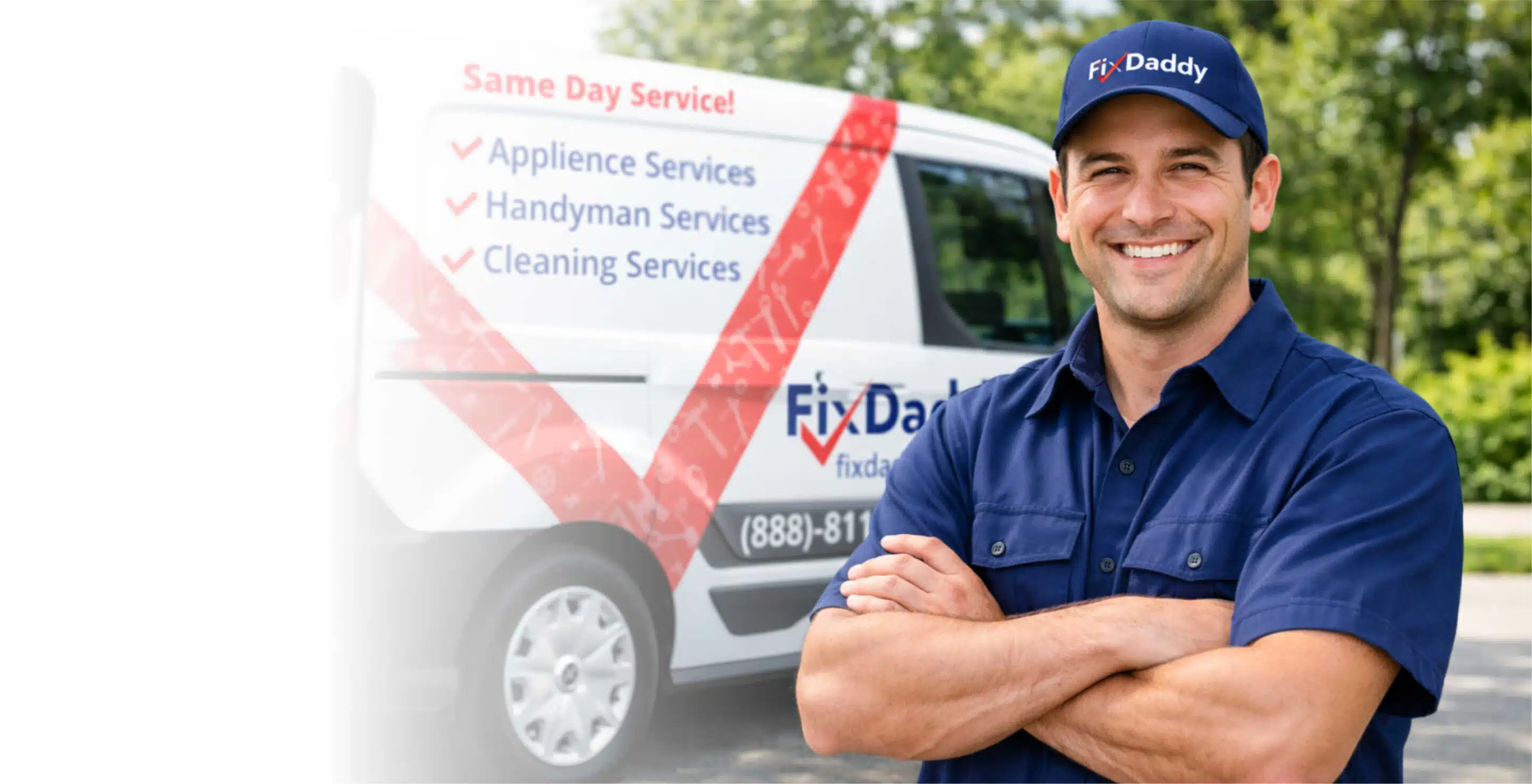 FixDaddy technician ready for same-day service