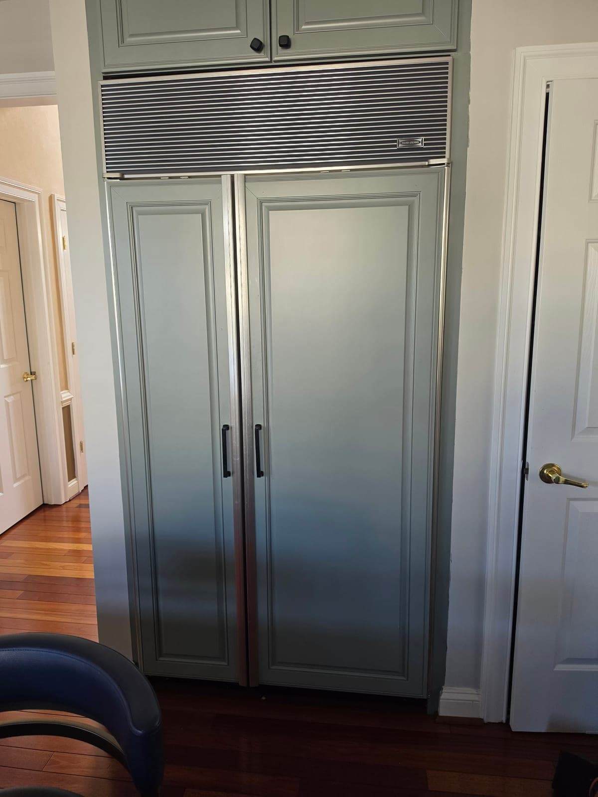 Sub-Zero refrigerator repair in Great Falls, VA — Not cooling
