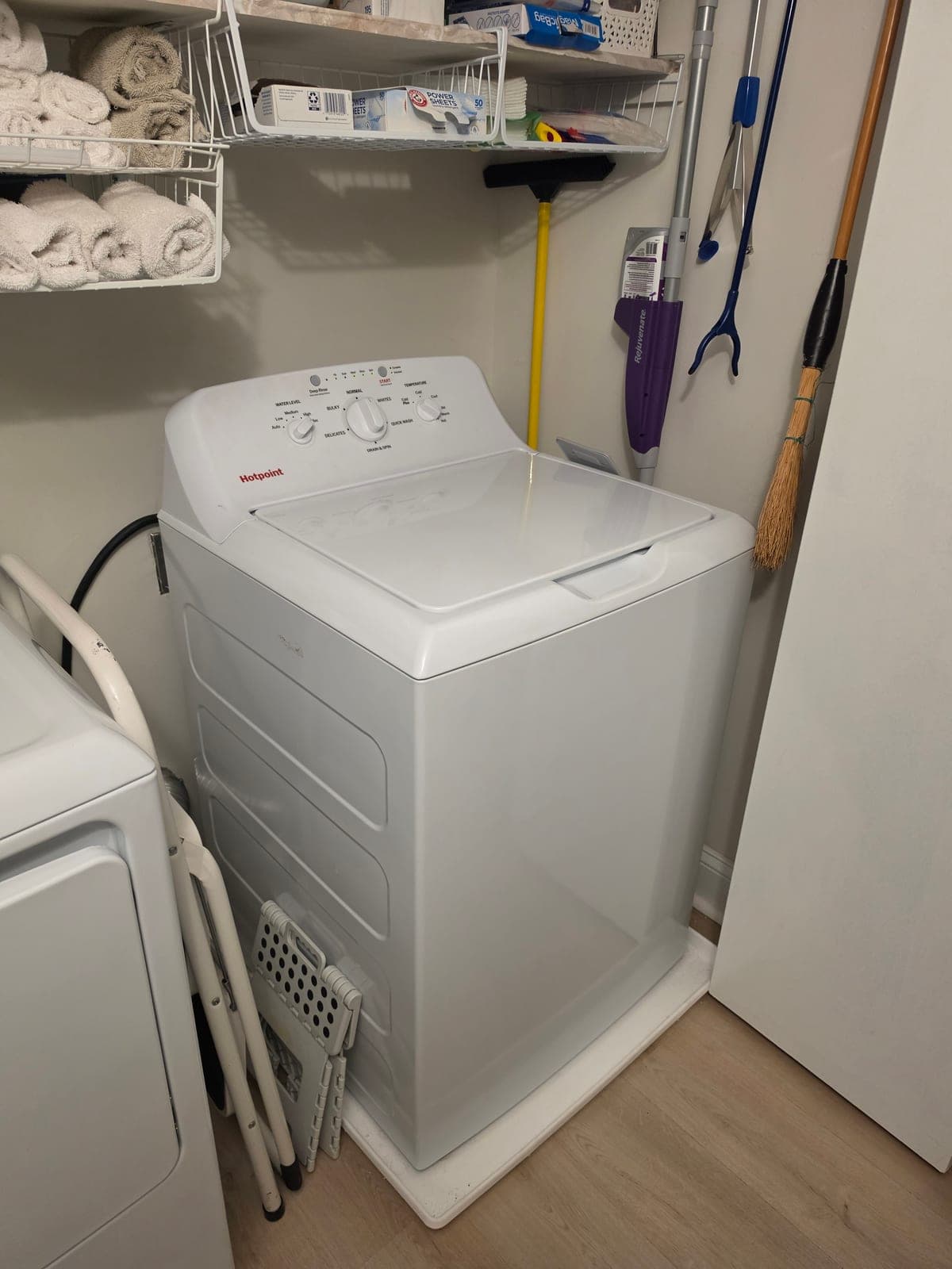 Hotpoint washer repair in Falls Church, VA — No spin