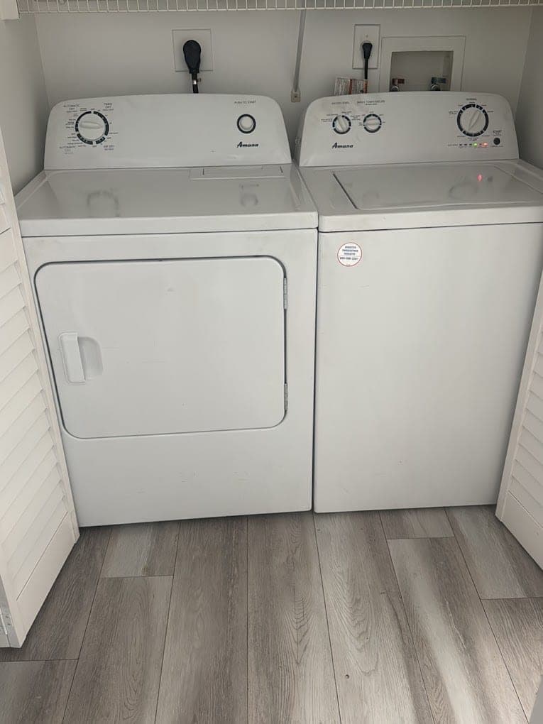 Amana washer repair in Falls Church, VA — A washer not filling to the set water level