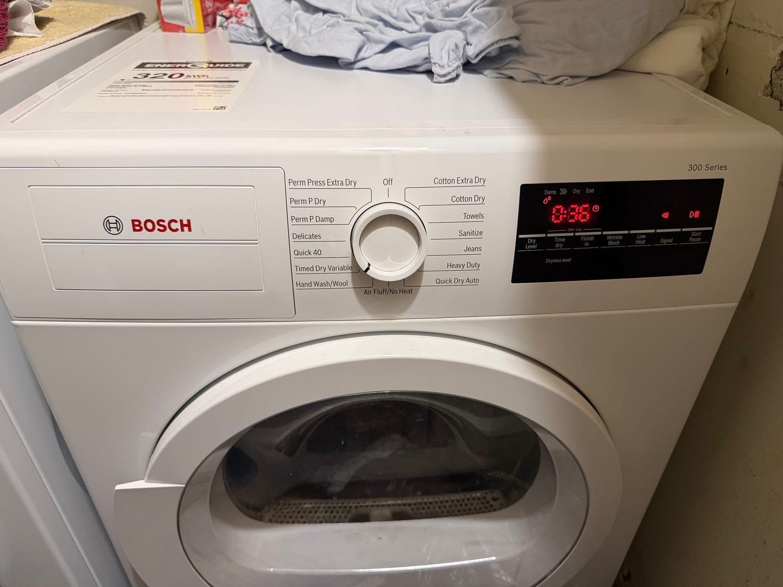 Bosch dryer repair in Washington, DC, DC — Clothes still damp