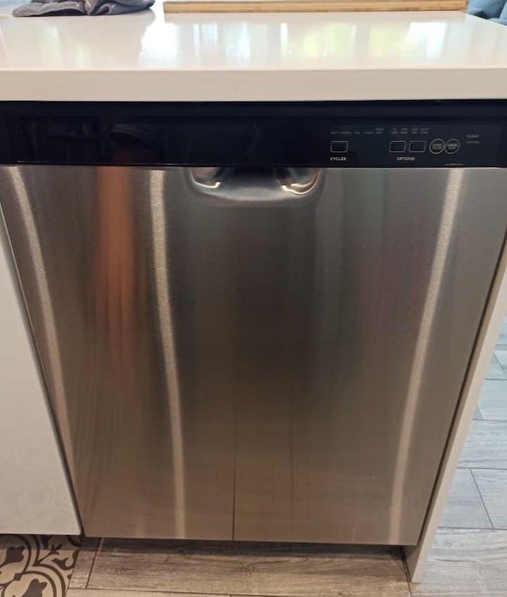 GE dishwasher repair in Ashburn, VA — Dishwasher not drying the dishes