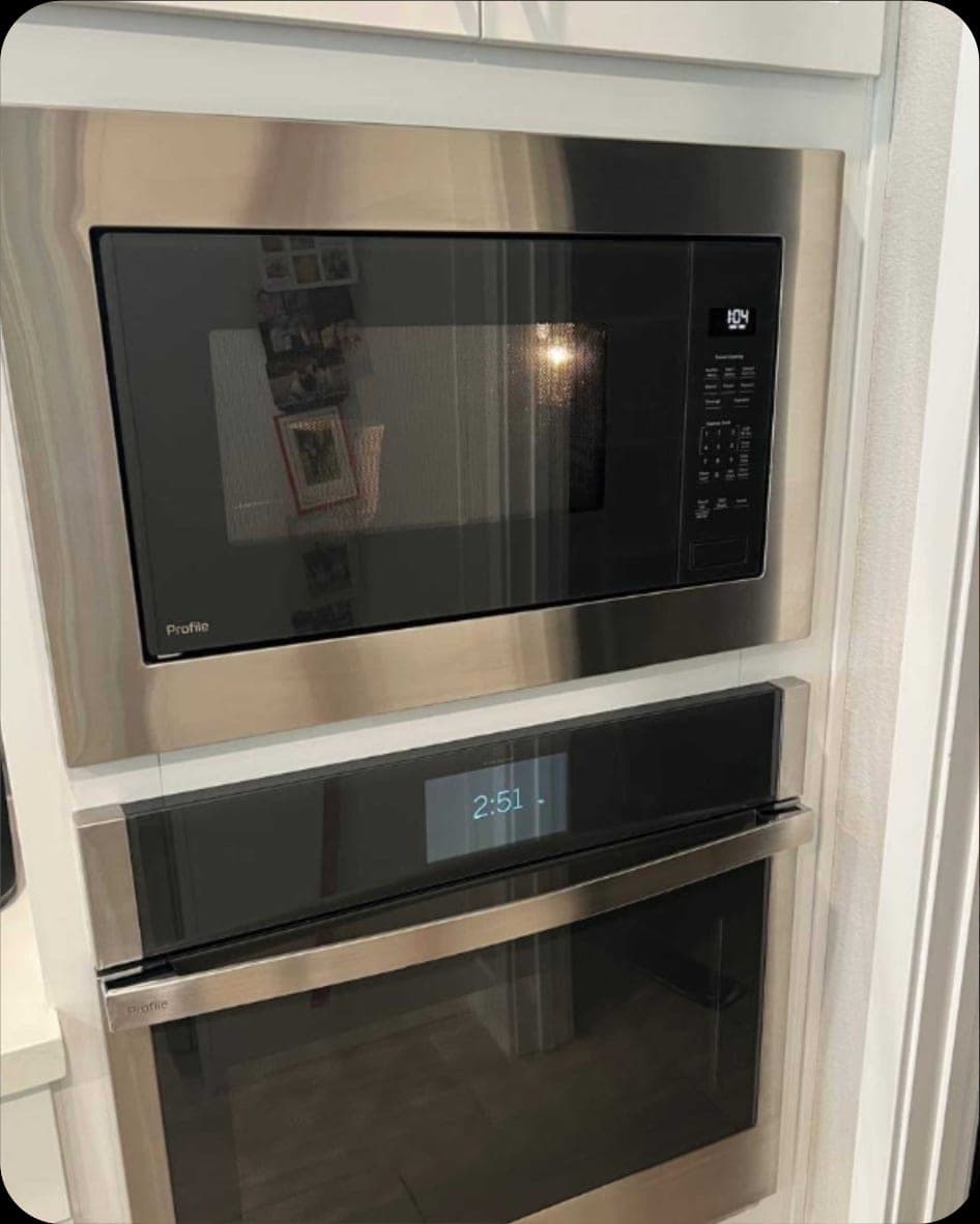 GE Profile oven installation in Alexandria, VA