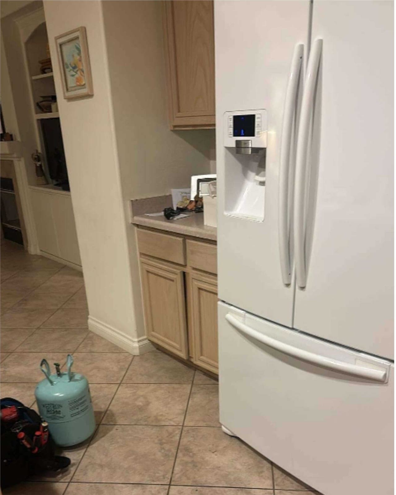 GE refrigerator repair in Vienna, VA