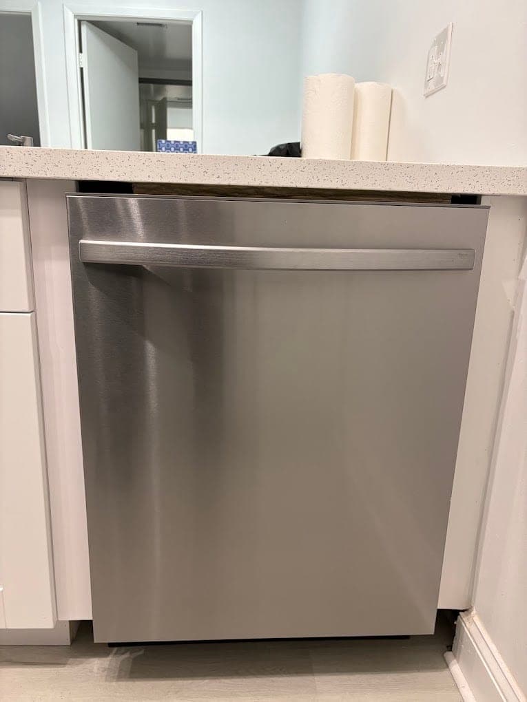 KitchenAid dishwasher repair in Fairfax, VA — A dishwasher shutting down mid-wash