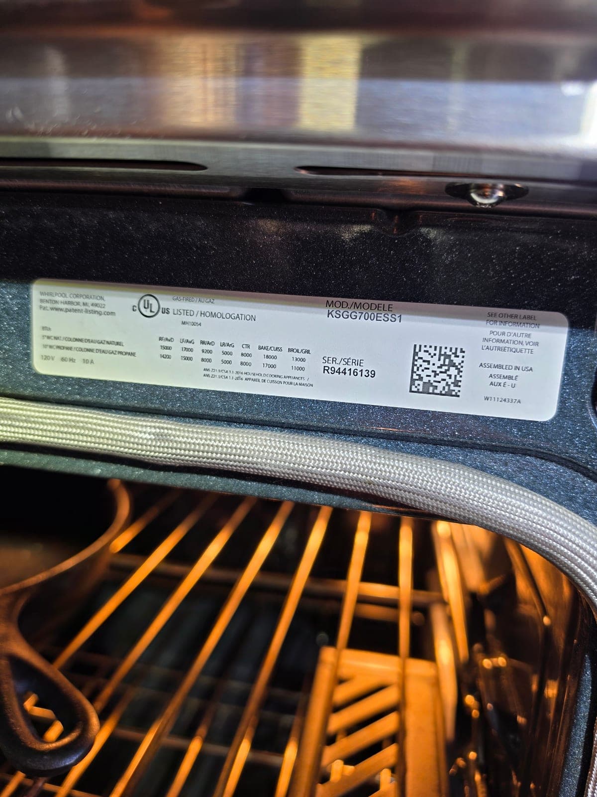 KitchenAid range repair in McLean, VA — Oven not heating