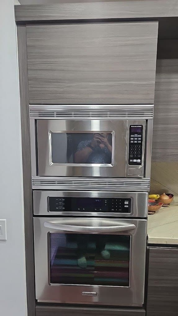 KitchenAid oven repair in Arlington, VA — Wall oven under the microwave would not preheat