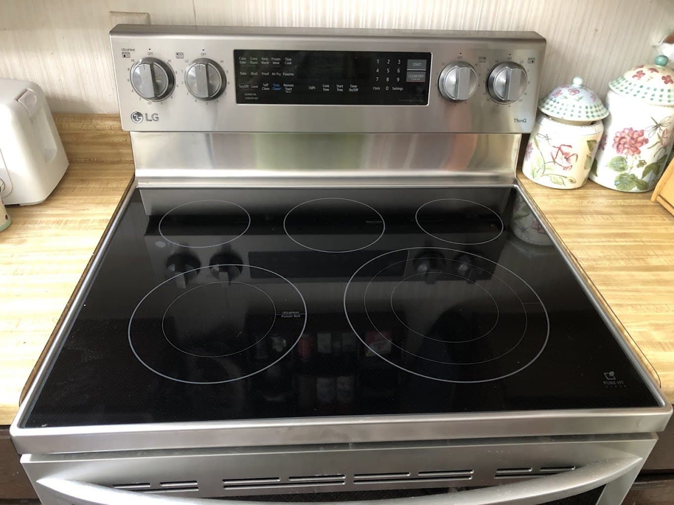LG range repair in Leesburg, VA — Oven would not bake, broil still worked