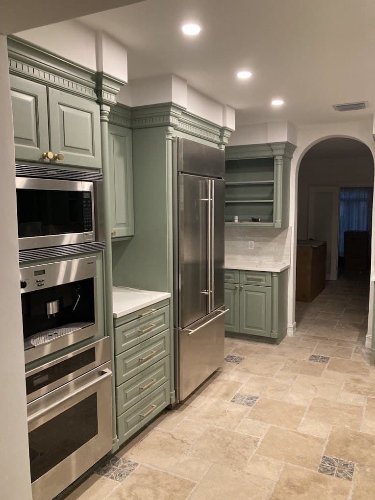 Miele oven repair in Bethesda, MD — Wall oven in a built-in column not reaching temperature