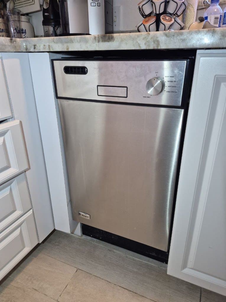 Monogram dishwasher repair in Reston, VA — Dishwasher would not start from the dial
