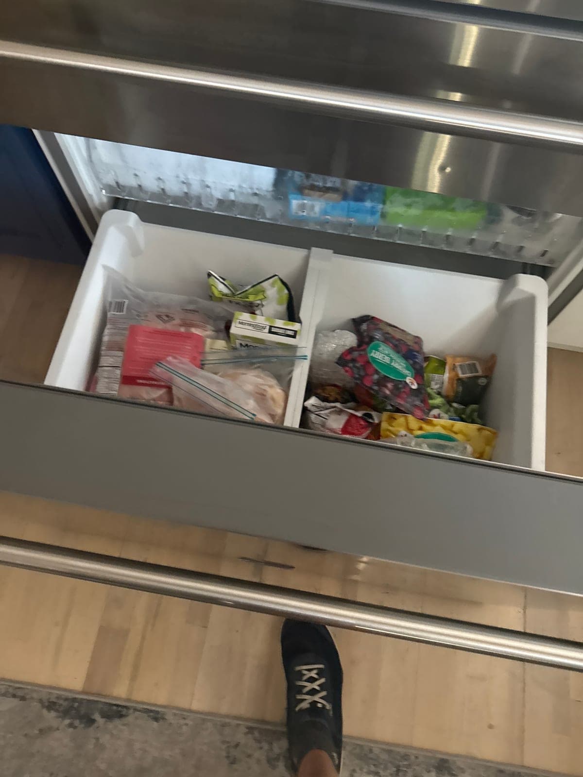 Samsung refrigerator repair in Vienna, VA — Freezer thawing